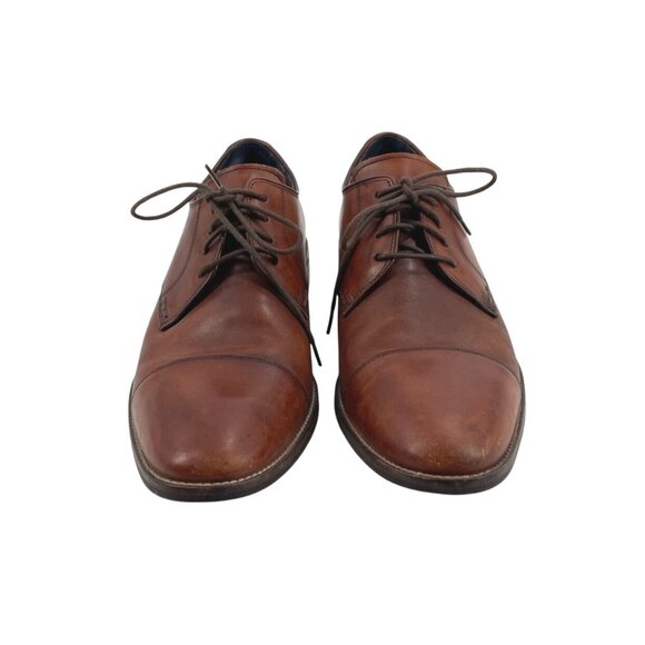 Cole Haan Grand OS Mens 9M Leather Oxford Dress Shoes Brown Formal Classic main image 8
